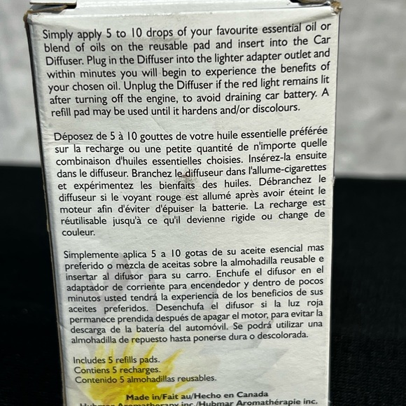 Car Scenter Plug in Air Diffuser Freshener Essential Oils - Picture 6 of 6